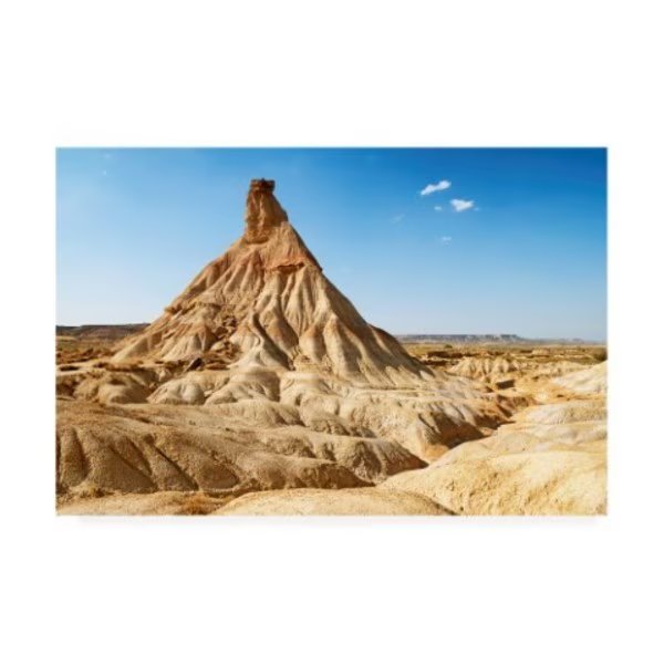 Philippe Hugonnard 'Made in Spain Bardenas Reales' Canvas Art, 16x24, Trademark Fine Art, Mfr#: PH01386-C1624GG